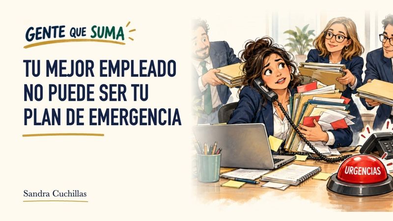 Portada del artículo: Tu mejor empleado no puede ser tu plan de emergencia